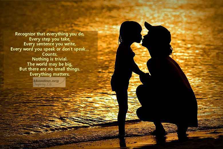 Everything matters