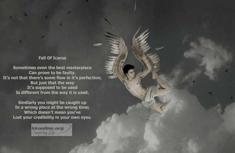 Fall of icarus