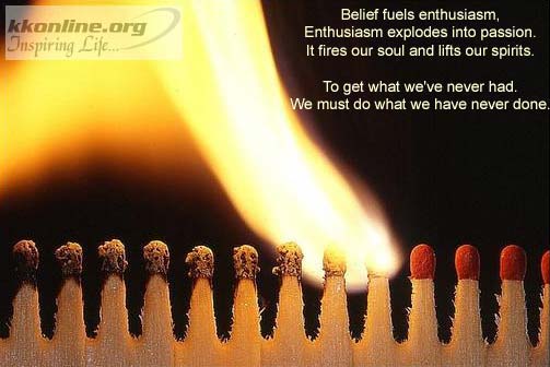 Ignite enthusiasm