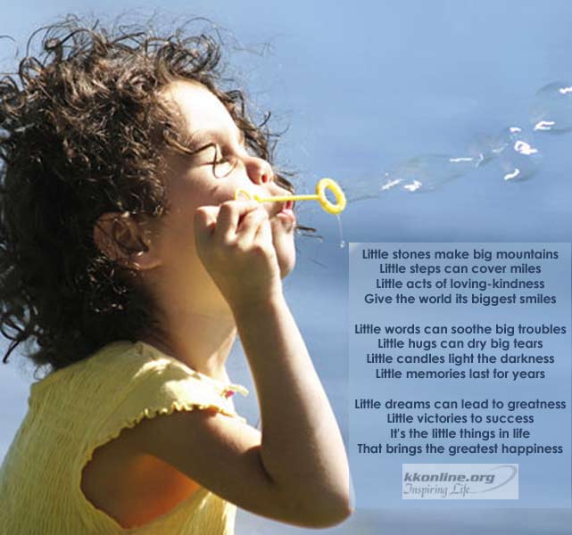 Little things in life