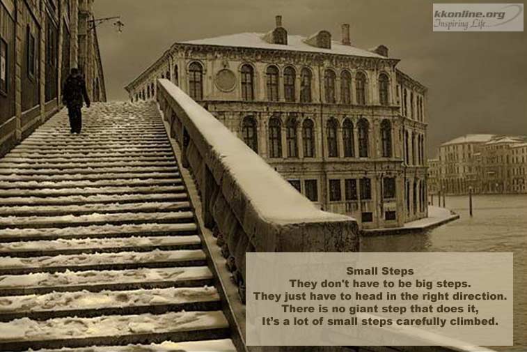 Steps in right direction