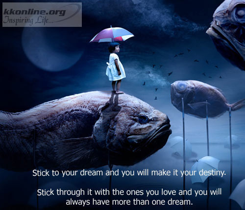 Stick it your dreams
