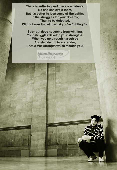 Struggle for dreams