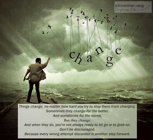 Things change