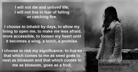 Unlived life