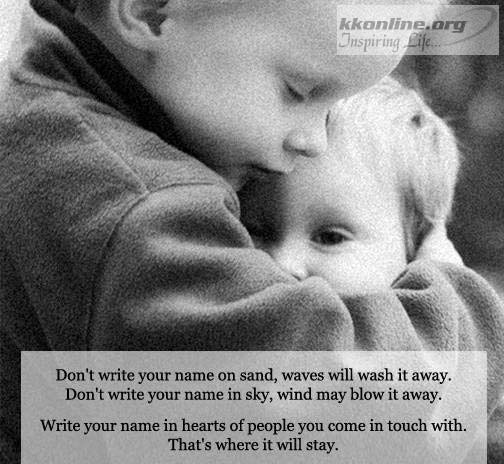 Write name on heart